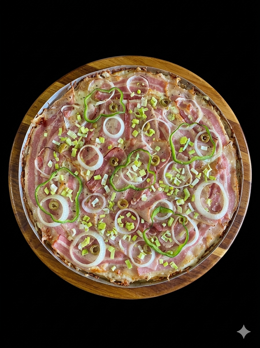 Bacon com Alho-Poró